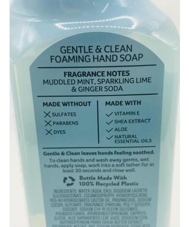 Cocktail Garden Gentle Foaming Hand Soap 8.75 oz - Full Size Pump Bottle by White Barn | Best International Shipping - Buy Online on GoSupps.com