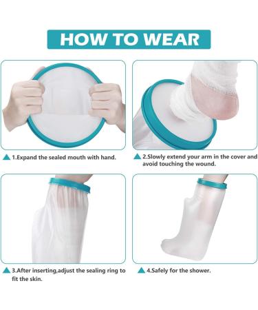Polaland Waterproof Leg Protector for Plaster - Adult & Children's Shower Bandage Cover - Buy Online on GoSupps.com