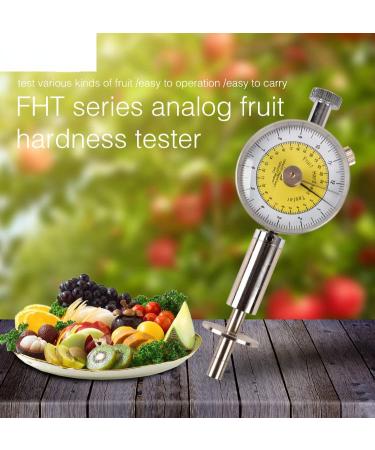 Portable Pointer Fruit Hardness Tester Fruit Penetrometer for Apples Pears Grapes Oranges Bananas Berries Cherries - Buy Online on GoSupps.com