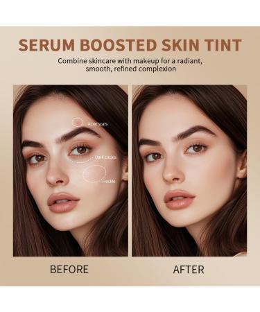  SONGVISON Stick Foundation Serum Boosted Skin Tint - Full Coverage Moisturizing Concealer with Beauty Balm Natural Glow & 24-Hour Lig - Buy Online on GoSupps.com