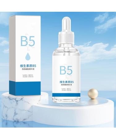 1Pc 30ML Provitamin B5 Facial Serum Lightweight Non Greasy Essence Hydration Treatment for Dry Skin Moisture Repair Daily Skincare Essential White One Size One Size White - Buy Online on GoSupps.com