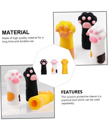 24 Pieces Manicure Protective Cover Cap Cover Leather Nail Creative Cap Beautiful Cap Cute Pliers Accessories Tool Clamp Set Silica Gel - Buy Online on GoSupps.com