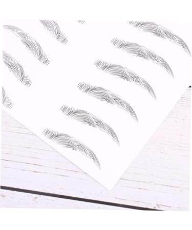 FOMIYES 2 Pairs Waterproof Stickers Authentic Eyebrows Transfer Stickers 6d Disposable Eyebrow Stickers - Buy Online on GoSupps.com