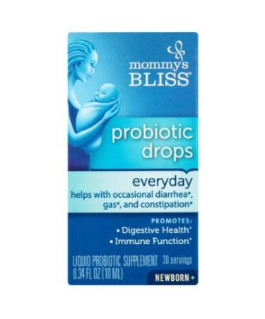 Mommy's Bliss Baby Probiotic Drops 0.34 oz (Pack of 4)