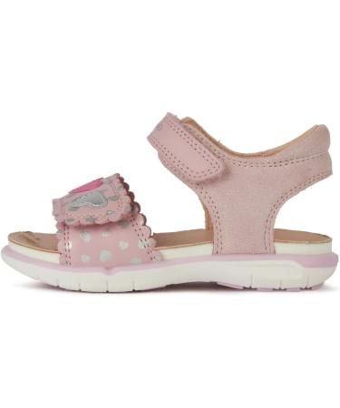 Geox Baby Girl's Sandal Delhi | Rose Silver | Size 5 UK Child - Buy Online on GoSupps.com
