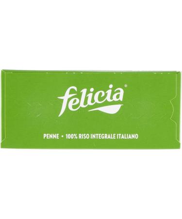  Italian Gourmet E.R. Felicia Penne di Riso Integrale Pasta 100% Brown Rice from the Italian Supply Chain Organic and Natural Gluten Free 340g Package + 400g Box Italian Gourmet Tomato Pulp - Buy Online on GoSupps.com