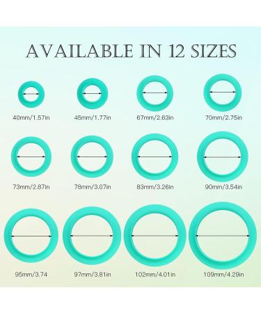 ZOCONE 12PCS Silicone Tumbler Shields for Epoxy Tumbler - Multi-Size Protector for Spray Paint & Resin - Tumbler Making Supplies - Buy Online on GoSupps.com