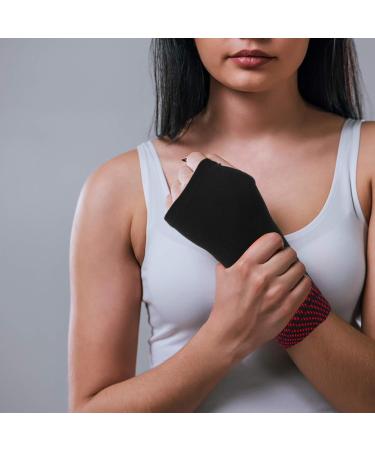 MILISTEN Warm Gloves with Thumb Splint Support for Carpal Tunnel & Tendonitis Relief - Black Size S - Buy Online on GoSupps.com