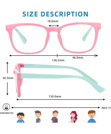 CHEERS DEVICES Blue Light Blocking Glasses for Kids & Teens | Unbreakable Anti-Glare Frames | 5 Pair Mix | Age 8-16 - Buy Online on GoSupps.com