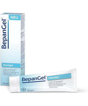 Bepanthen Wound Gel for Abrasions, Cuts, and Burns - 50g / 1.76 Oz | Vegan | Promotes Healing and Soothes Irritated Skin - Buy Online on GoSupps.com