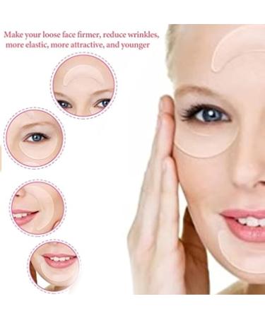 Smoothing Silicone Patches Silicone Facial Wrinkle Patch Reusable Home Beauty Skin Firming Wrinkle Smoothing Patches - Buy Online on GoSupps.com