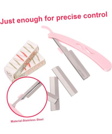 Hemoton Eyebrow Trimming Blade Set | Women's Face Razor & Hair Remover Tool | Perfect for Shaping Brows & Facial Hair | International Shipping Available - Buy Online on GoSupps.com