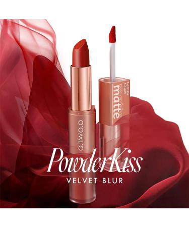 Kuailego Nude 2-In-1 Matte Lipstick & Liquid Lipstick Duo - Long Lasting Waterproof Velvet Lip Gloss (L09) - Buy Online on GoSupps.com