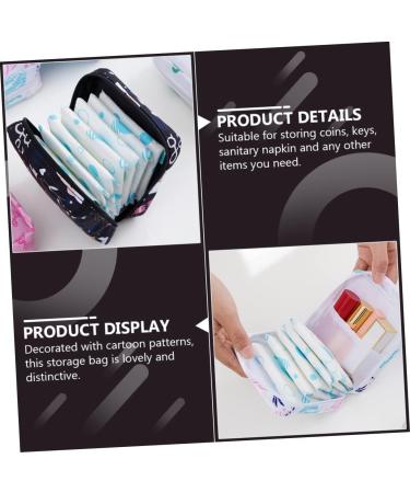 Gleavi Storage Bag for Women's Bandages & Breastfeeding Inserts - Mint Nylon Wallet for Period & Menstrual Needs - Buy Online on GoSupps.com