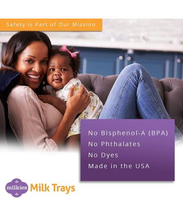 Fairhaven Health Milkies Milk Trays - Set of 2 for Easy Breast Milk Storage - Buy Online on GoSupps.com