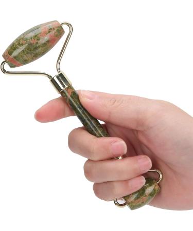 Verdant Touch Facial Roller - Dual Head Massage Tool for Face Arms Back & Waist - Natural Anti-Aging Skin Care - Buy Online on GoSupps.com