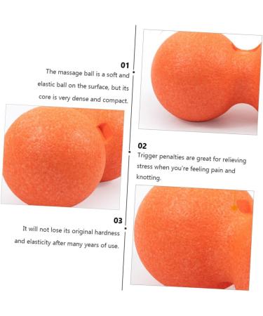 Partykindom Peanut Massage Balls - Premium Peanut Fitness & Yoga Tools for Deep Tissue Relief - Buy Online on GoSupps.com
