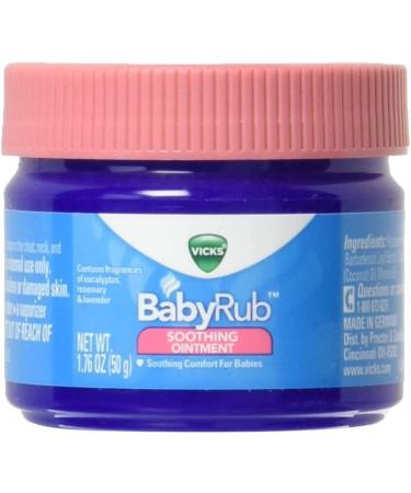 Vicks Vaporub Baby Rub 1.76 oz. (3-Pack)