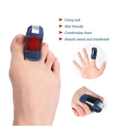 ZJchao Hammer Toe Straightener - Breathable Toe Fixation Corrector Strap for Recovery - Align and Support Bent, Claw, Crooked Toes - Buy Online on GoSupps.com