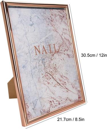 Nail Art Showing Holder Acrylic Nail Art Display Holder Nail Art Color Chart Display Board Stand Nail Tip Gel Polish Color Display Card Frame - Buy Online on GoSupps.com