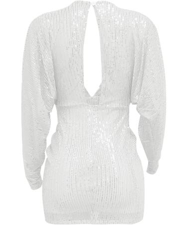 Shop HANXIULIN Women's Winter High Waist Cocktail Dress - Elegant Sequin Leisure Dresses for Every Occasion - Buy Online on GoSupps.com