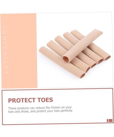 2pcs Elasto Gel Silicone Toe Sleeves | Toe Protectors Safety Caps - Buy Online on GoSupps.com