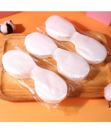 minkissy 100 Sheets Disposable Eye Pads Non Woven Cotton Disposable Eye Mask Eye Mask Paper Beauty Sheets for Skincare Spa - Buy Online on GoSupps.com