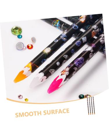 FRCOLOR 4 Pieces Nail Art Pen Nail Art Tools Tools for Rhinestones Nail Tools Rhinestone Tools Dotting Tools Jewel Pick Up Manicure Tools Wax Crayon - Buy Online on GoSupps.com