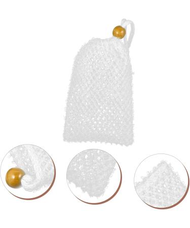 BELLIFFY 1pc Soap Loofah Sponge Bath Scrubber Body Scrub Sponge Shower Net Soap Storage Nylon - Buy Online on GoSupps.com
