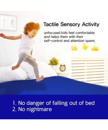 Chicti Sensory Compression Bed Sheet for Kids - Breathable & Stretchy Bedding for ADHD Autism Anxiety Relief (69x132cm) - Buy Online on GoSupps.com