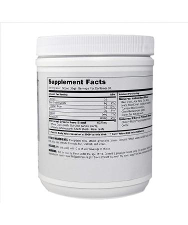 Universal Nutrition Greens Powder - 300g Superfood Blend for Vitality & Wellness - Buy Online on GoSupps.com