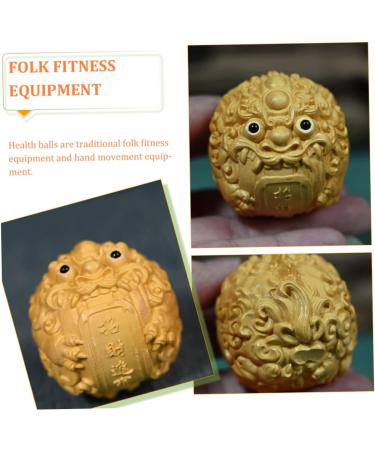 Buy Gleavi-Sornament Feng Shui Pi Yao Tea Pet | Brass Baoding Balls & Kylin Statue for Protection | International Shipping - Buy Online on GoSupps.com