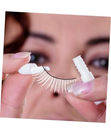 FOMIYES 10Pairs Fake eyelashes Natural Fake Lash dramatic eyelashes carnival makeup supplies masquerade makeup accessories Fake Lashes artificial fiber white fluffy Stickers Miss - Buy Online on GoSupps.com