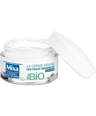 Mixa BIO - Anti-Aging Face Cream for Sensitive Skin - 50 ml - Buy Online on GoSupps.com