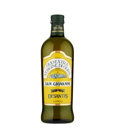 Desantis San Giovanni Extra Virgin Olive Oil Olio Extra Vergine di Oliva + Italian Gourmet Polpa 400g