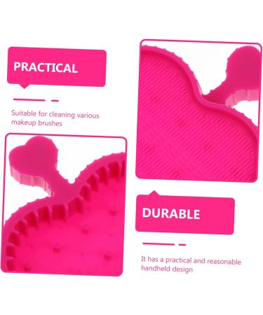 Angoily Makeup Brush Cleaning Pad Makeup Brush Cleaner Pad Makeup Gadgets Mat for Brush Cleaning Makeup Brush Mat Silicone Makeup Tool Cleaner Beauty Foldable Silica Gel Cleaning Supplies - Buy Online on GoSupps.com