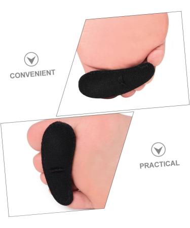 2pcs Toe Spacers for Women and Men - Straightener & Spreader with Eva Elastic Band for Night Support - Black - Buy Online on GoSupps.com