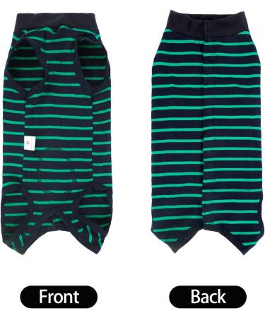Shop Lianzimau Post-Op Dog Body Suit - Protective Surgical Shirt for Male Dogs - XXXL Green (1 Pack) - Ideal After Castration & Surgery - Buy Online on GoSupps.com