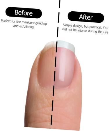 NOLITOY 7pcs 1 Frosted Sheet Nail Accessories Pedicure Tools Exfoliating Polishing Slices Electric 2.5x2.5cmx7pcs Blackx7pcs - Buy Online on GoSupps.com