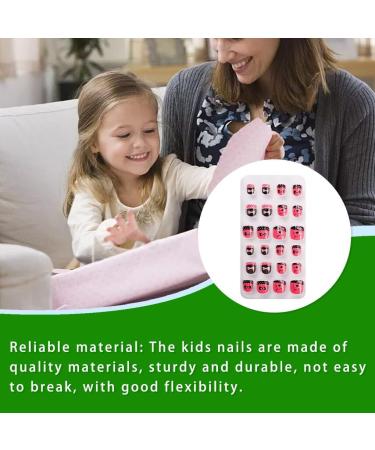 dijiusidy 1 Set Christmas Nail Wraps Cartoons Style Decor Adorable False Fingernails Children Removable Art Decals DIY Manicure PNT-16-11 - Buy Online on GoSupps.com