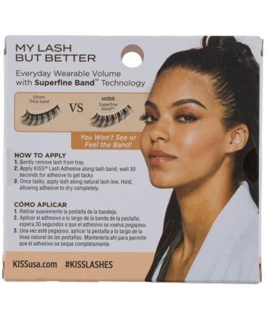 Kiss My Lash But Better No Filters - Pack of 6 | High-Quality Lashes for Stunning Natural Look - Buy Online on GoSupps.com