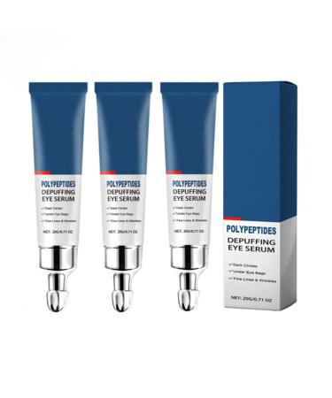 Eye Cream Hydrating Eye Serum for Dark Circles and Puffiness Under Eye Caffeine Serum Firm Eye Tightening Cream