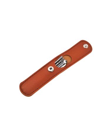 Innovative Spring Ear Wax Cleaner Tool Set - Reusable Stainless Steel Ear Pick Kit (Brown) | QTPD 2 Set - Buy Online on GoSupps.com