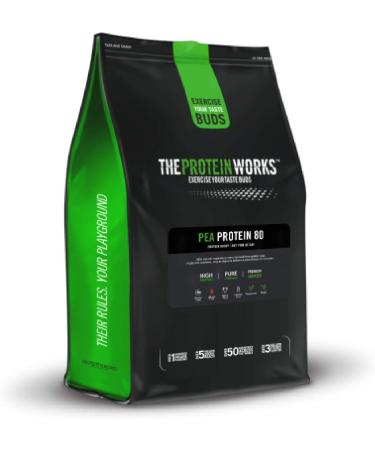 Pea Protein Isolate Powder | 100% Plant-Based & Natural | Gluten Free | Salted Caramel Flavor | 500g - Buy Online on GoSupps.com