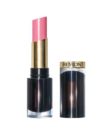 Revlon Rouge l vres Super Lustrous Glass Shine haute brillance formule cr meuse et hydratante infus e en acide hyaluronique aloe vera et quartz rose 021 So Sleek Pink 3.1g