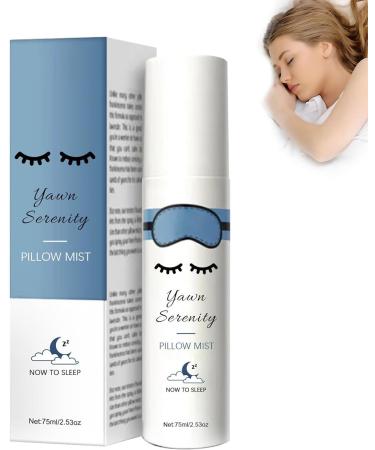 Yawnserenity Ultra Pillow Mist - Oveallgo Yawnserenity Pillow Mist Pillow Mist Sleep Spray Deep Sleep Pillow Spray Fall Asleep Easily and Comfortably (1 Pcs)