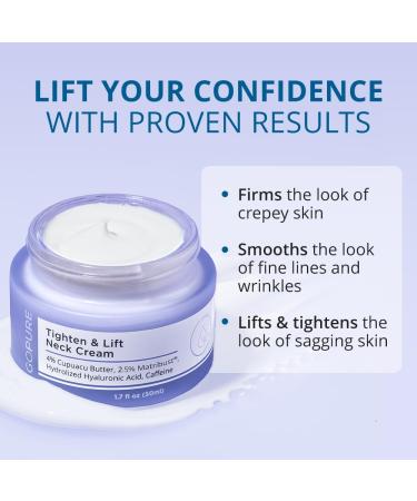 goPure Neck & Belly Firming Duo Tighten & Lift Neck Cream Body Firming Moisturizer for Visible Cellulite & Stretch Mark Reduction 2 piece set - Buy Online on GoSupps.com