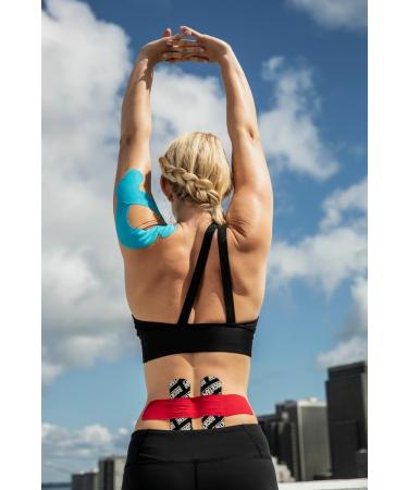 RockTape Original 2-Inch Water-Resistant Kinesiology Tape - 16.4-Foot Purple Roll | Best for Sports & Injury Recovery | International Shipping Available - Buy Online on GoSupps.com