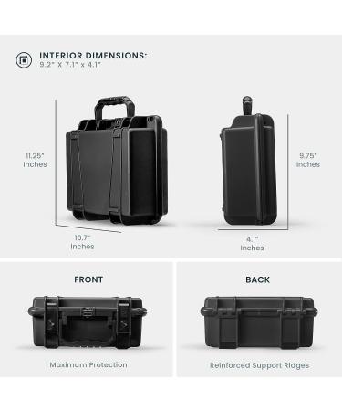 Seahorse SE-300 Protective Case Gray - Foamless | Lightweight & Durable - Buy Online on GoSupps.com