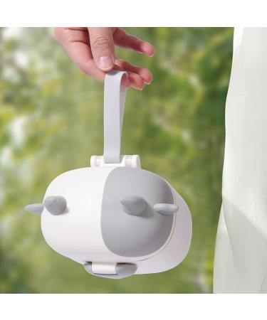 Bebamour Baby Milk Powder Dispenser Pot - Formula & Snack Container - 230g Milk Powder, 450ml - Green Cow - 01 Green - Buy Online on GoSupps.com